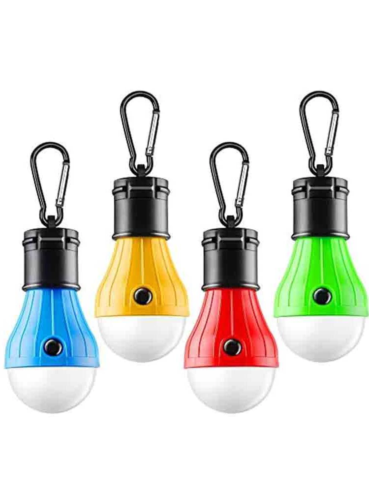 Cheap Goat Tents 4PCS Tent Lamp Portable LED Tent Light Emergency Lights LED Camping Bulb Light Equipment for Camping Hiking Backpacking Fishing   